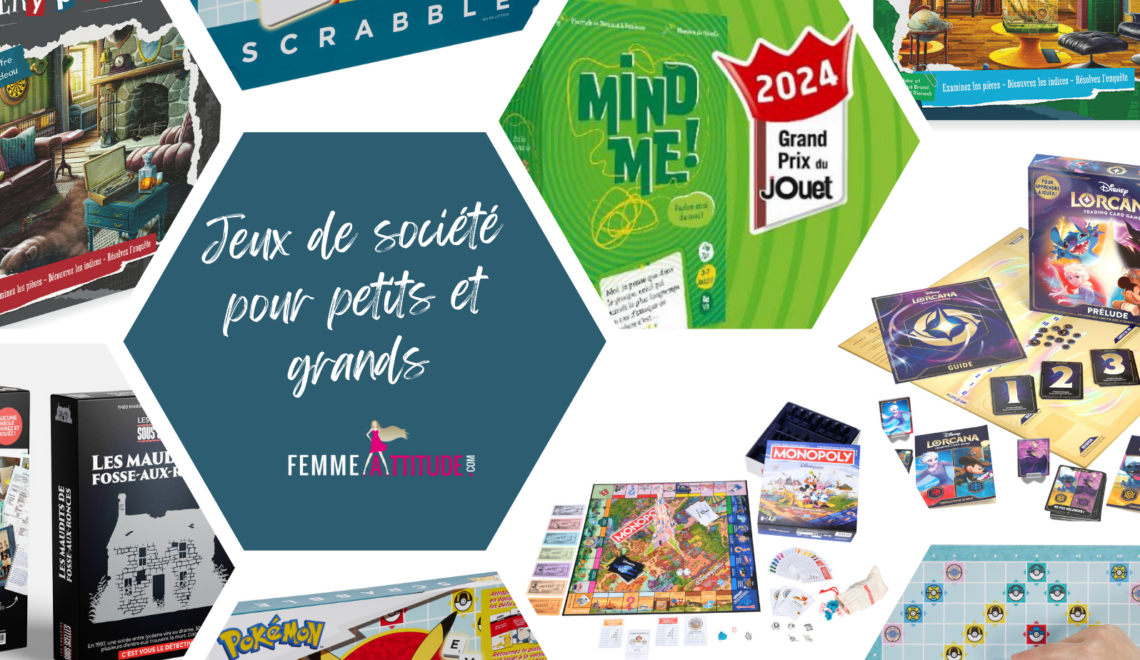 Jeux de société pour petits et grands : nos coups de cœur